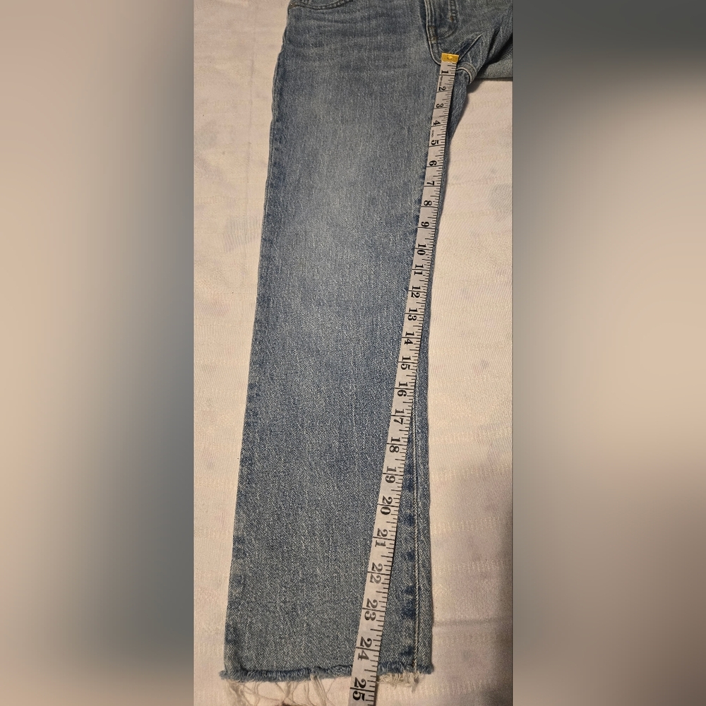 Madewell The Perfect Vintage Jeans Size 24P Color Blue - Picture 4 of 13